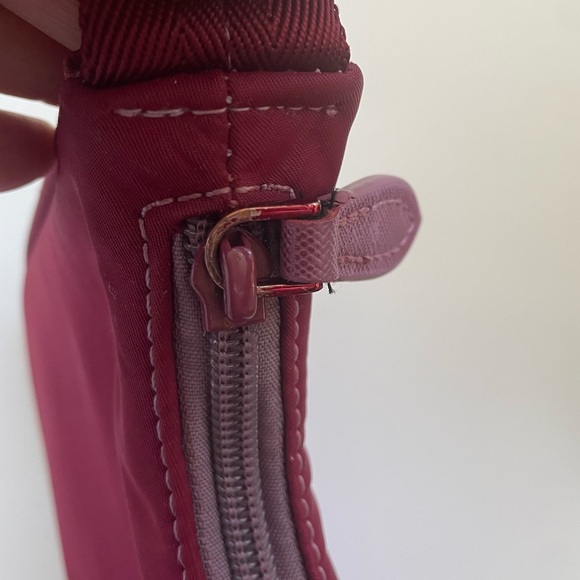 PRADA Shoulder Bag Nylon dyed Burgundy - Picture 5 of 8